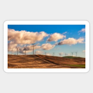 Windmills of the Palouse Sticker